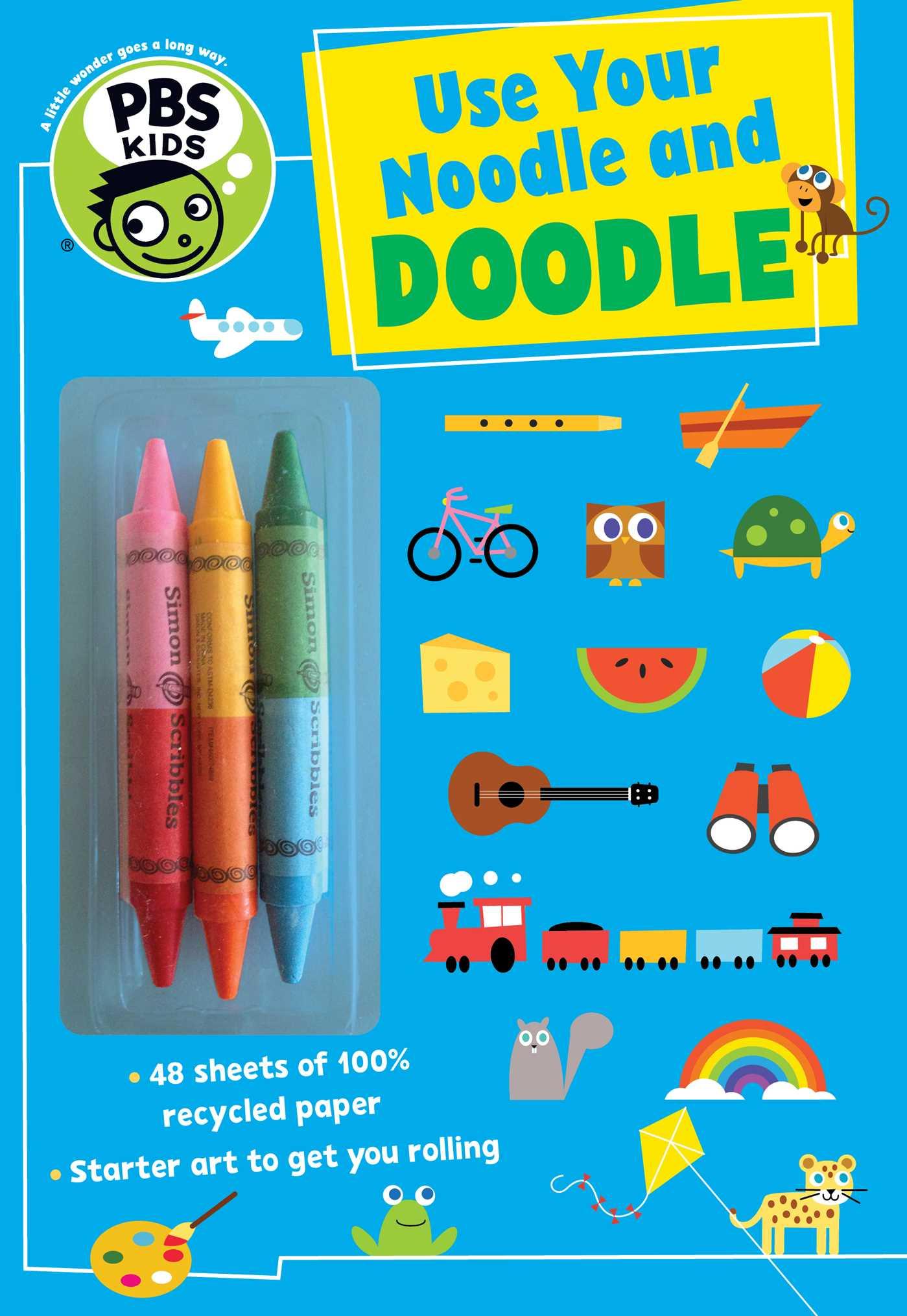 Vorderes Coverbild Use Your Noodle and Doodle [With 3 Crayons]