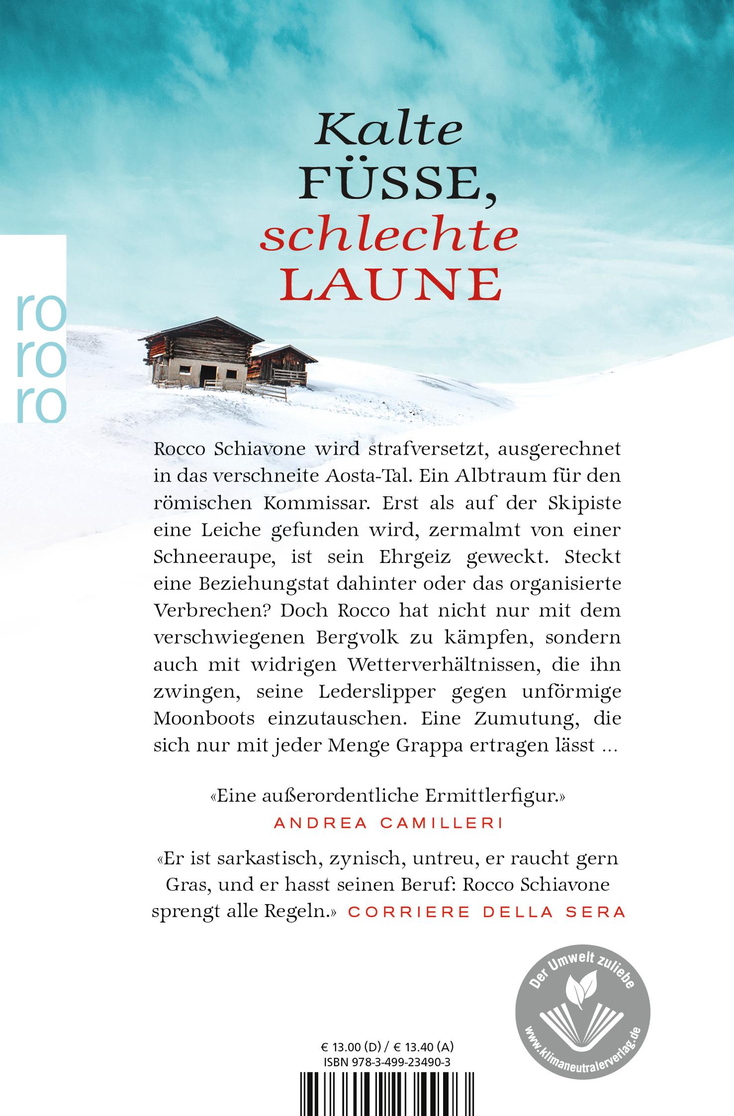 Rückseitencover Der Gefrierpunkt des Blutes