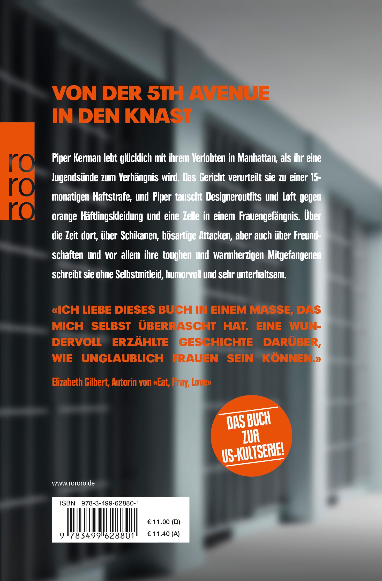 Rückseitencover Orange Is the New Black