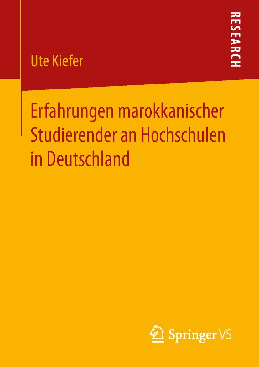 Vorderes Coverbild Erfahrungen marokkanischer Studierender an Hochschulen in Deutschland