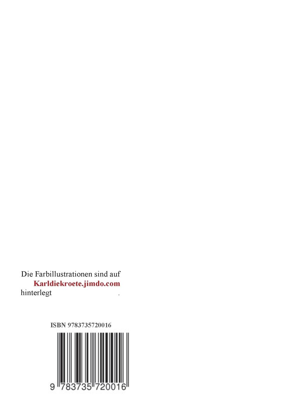 Rückseitencover Karl, eine Kröte geht ihren Weg