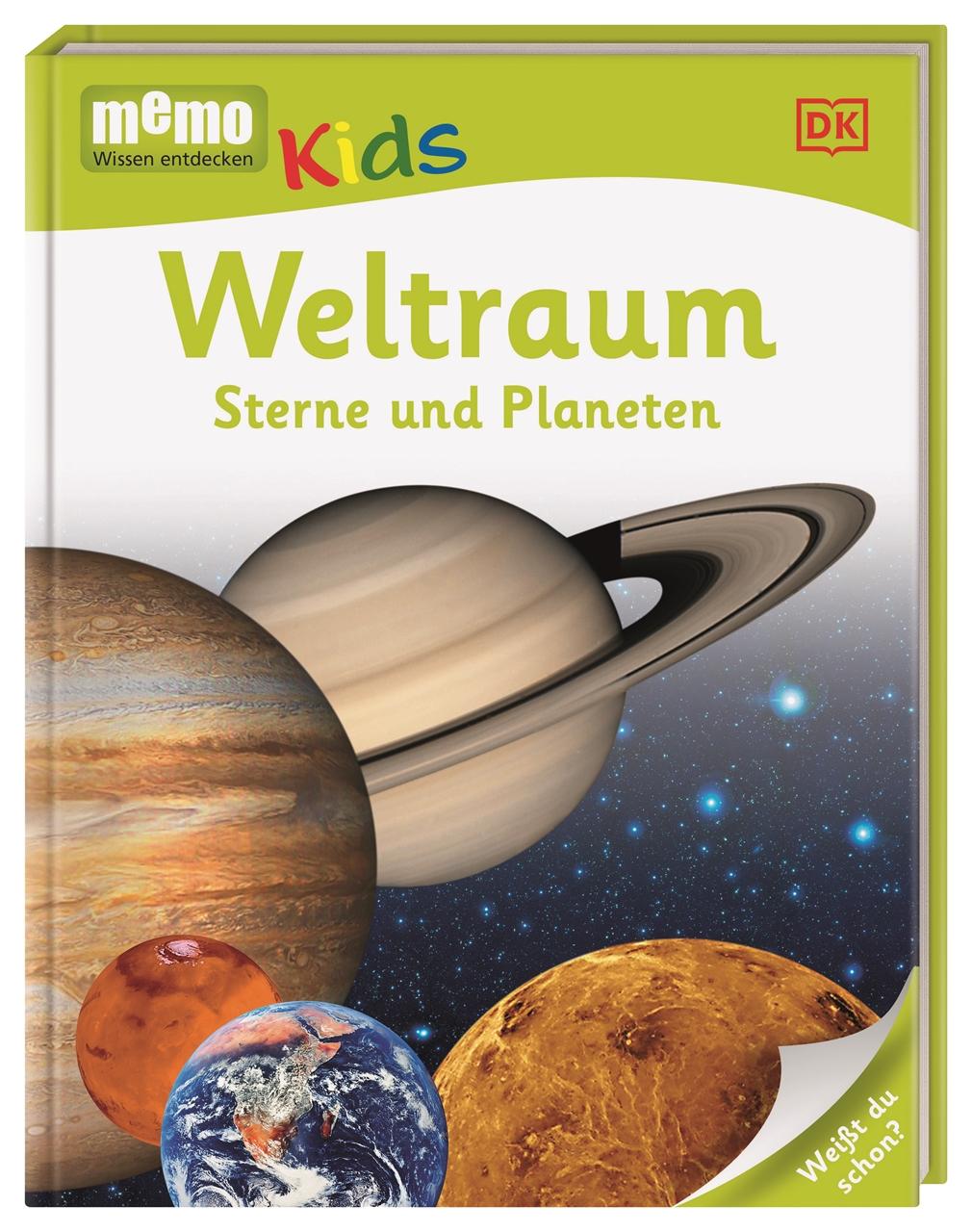 Vorderes Coverbild memo Kids. Weltraum