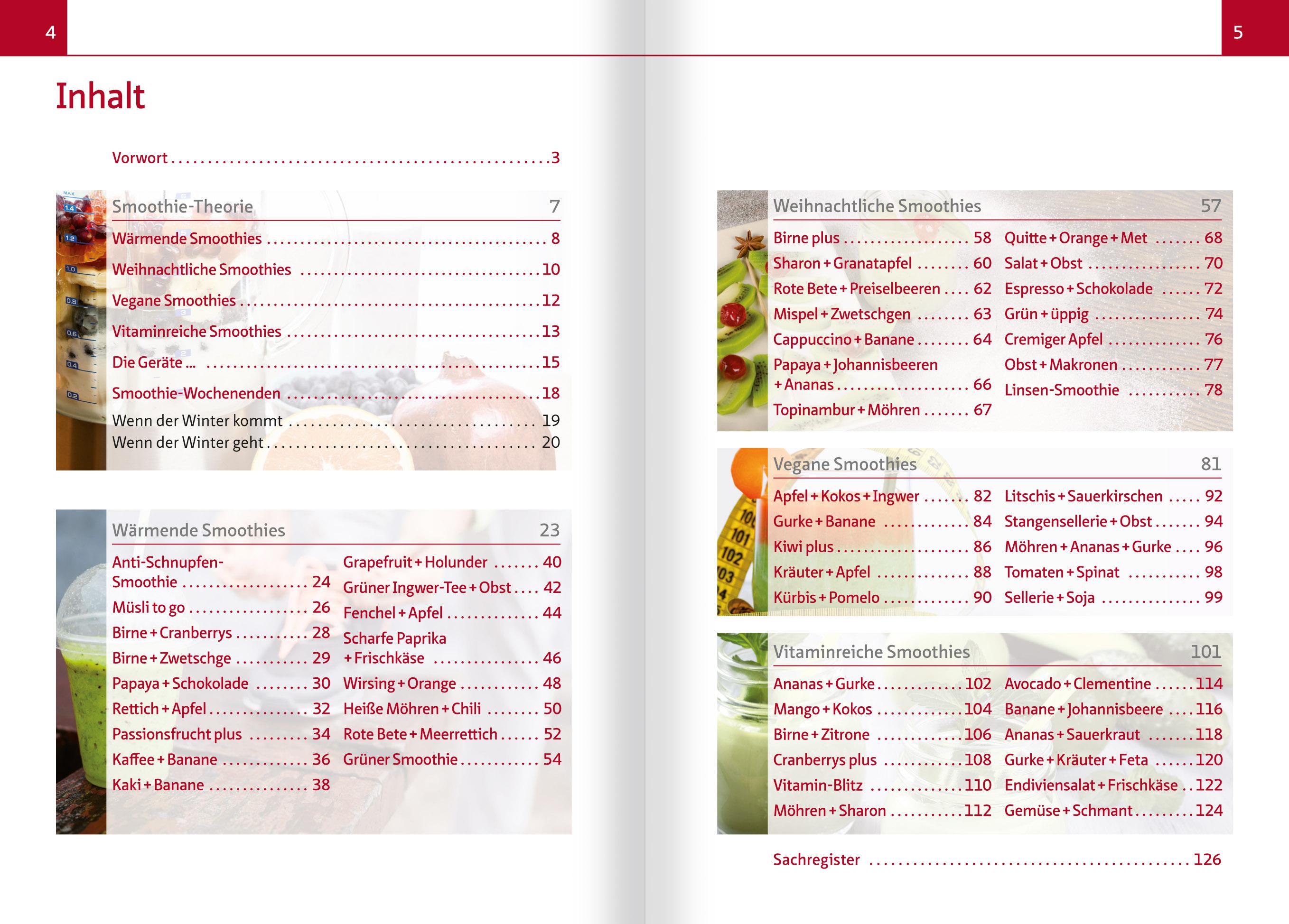 Beispielinhalt (Bild) Winter-Smoothies. Kompakt-Ratgeber