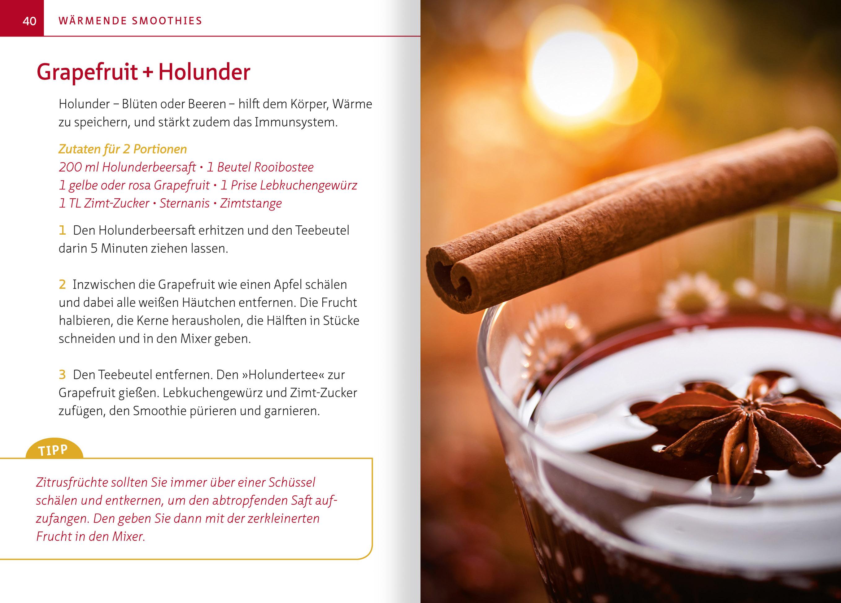 Beispielinhalt (Bild) Winter-Smoothies. Kompakt-Ratgeber