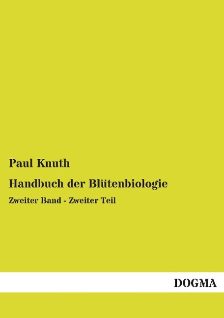 Vorderes Coverbild Handbuch der Blütenbiologie