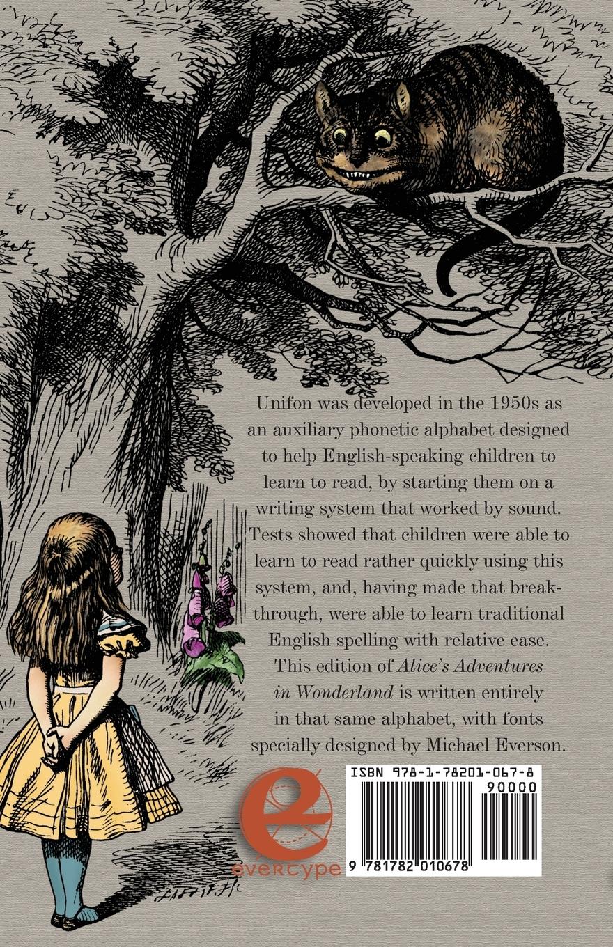 Rückseitencover Alice's Adventures in Wonderland