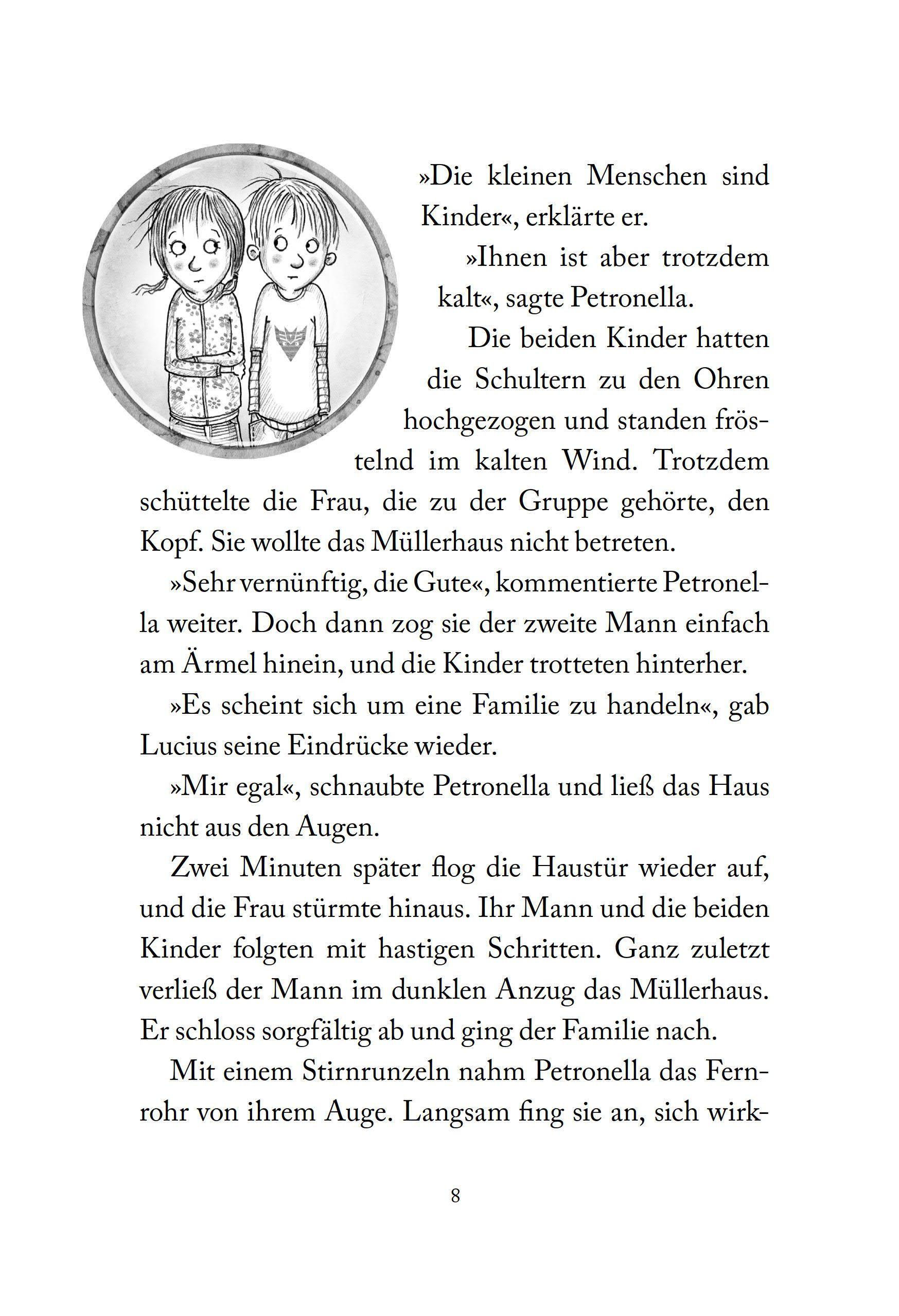 Beispielinhalt (Bild) Petronella Apfelmus 01 - Verhext und festgeklebt