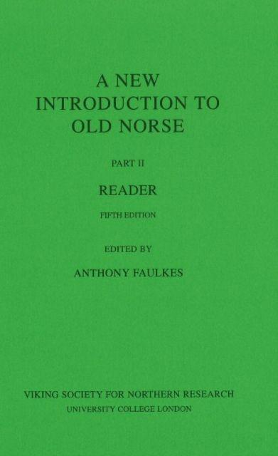 Vorderes Coverbild New Introduction To Old Norse