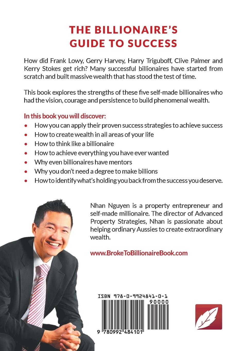 Rückseitencover From Broke to Billionaire