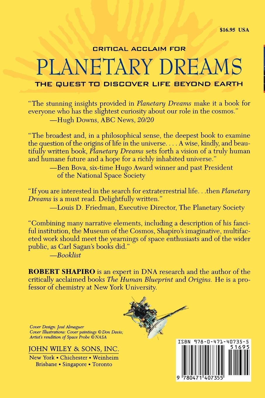 Rückseitencover Planetary Dreams