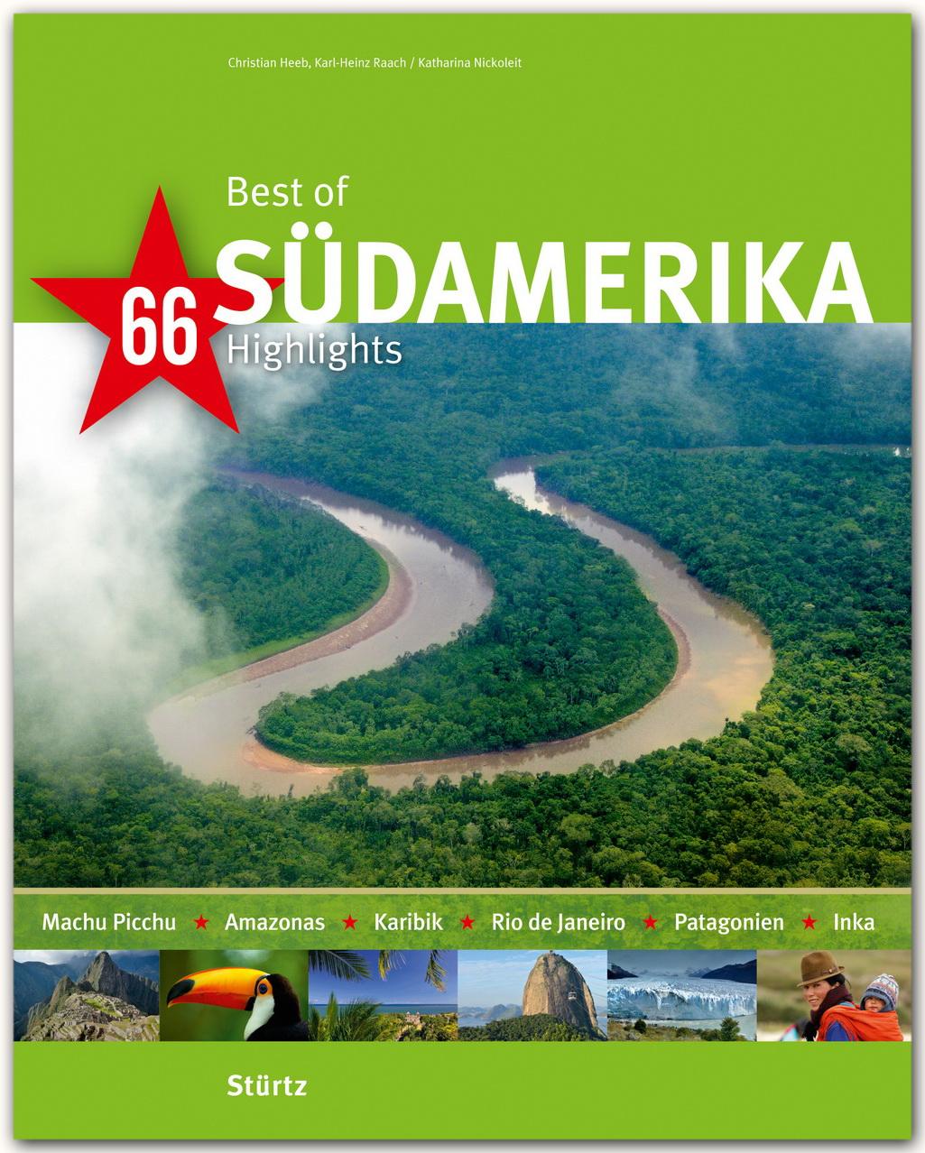 Vorderes Coverbild Best of Südamerika - 66 Highlights