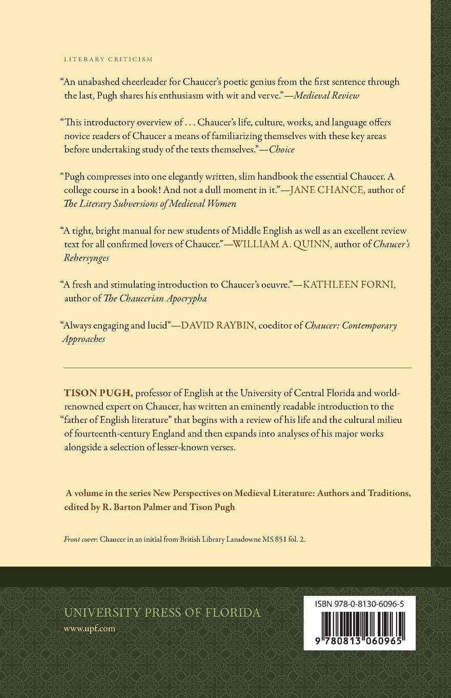 Rückseitencover An Introduction to Geoffrey Chaucer