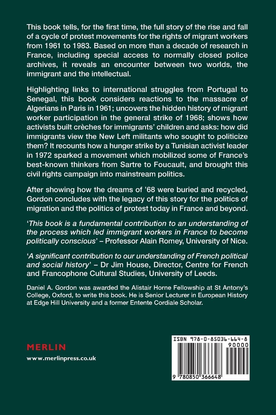 Rückseitencover Immigrants & Intellectuals