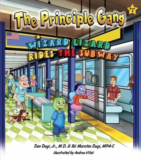 Vorderes Coverbild Wizard Lizard Rides the Subway
