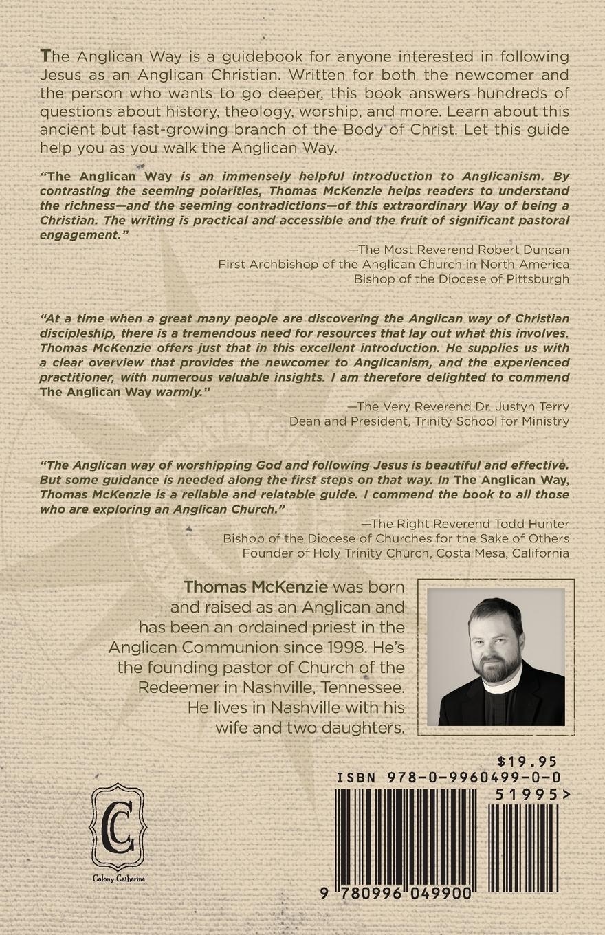 Rückseitencover The Anglican Way