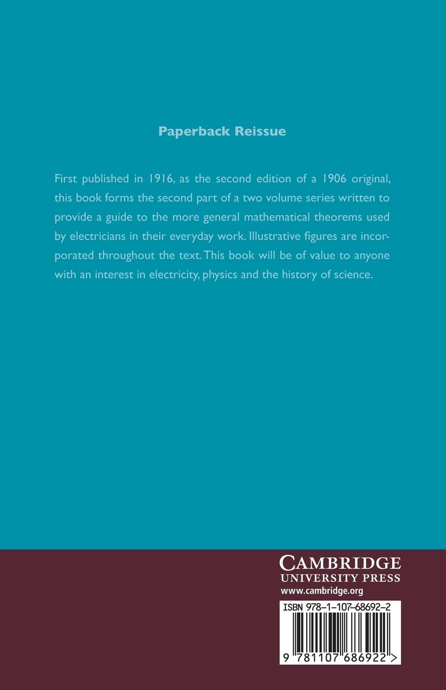 Rückseitencover A Treatise on the Theory of Alternating Currents