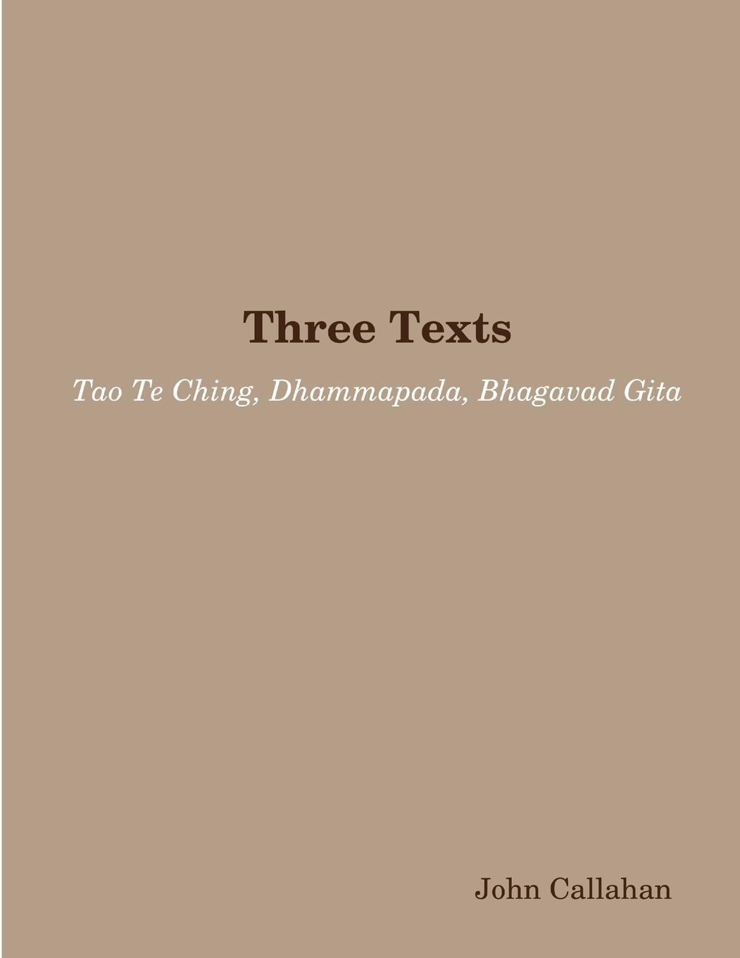 Vorderes Coverbild Three Texts