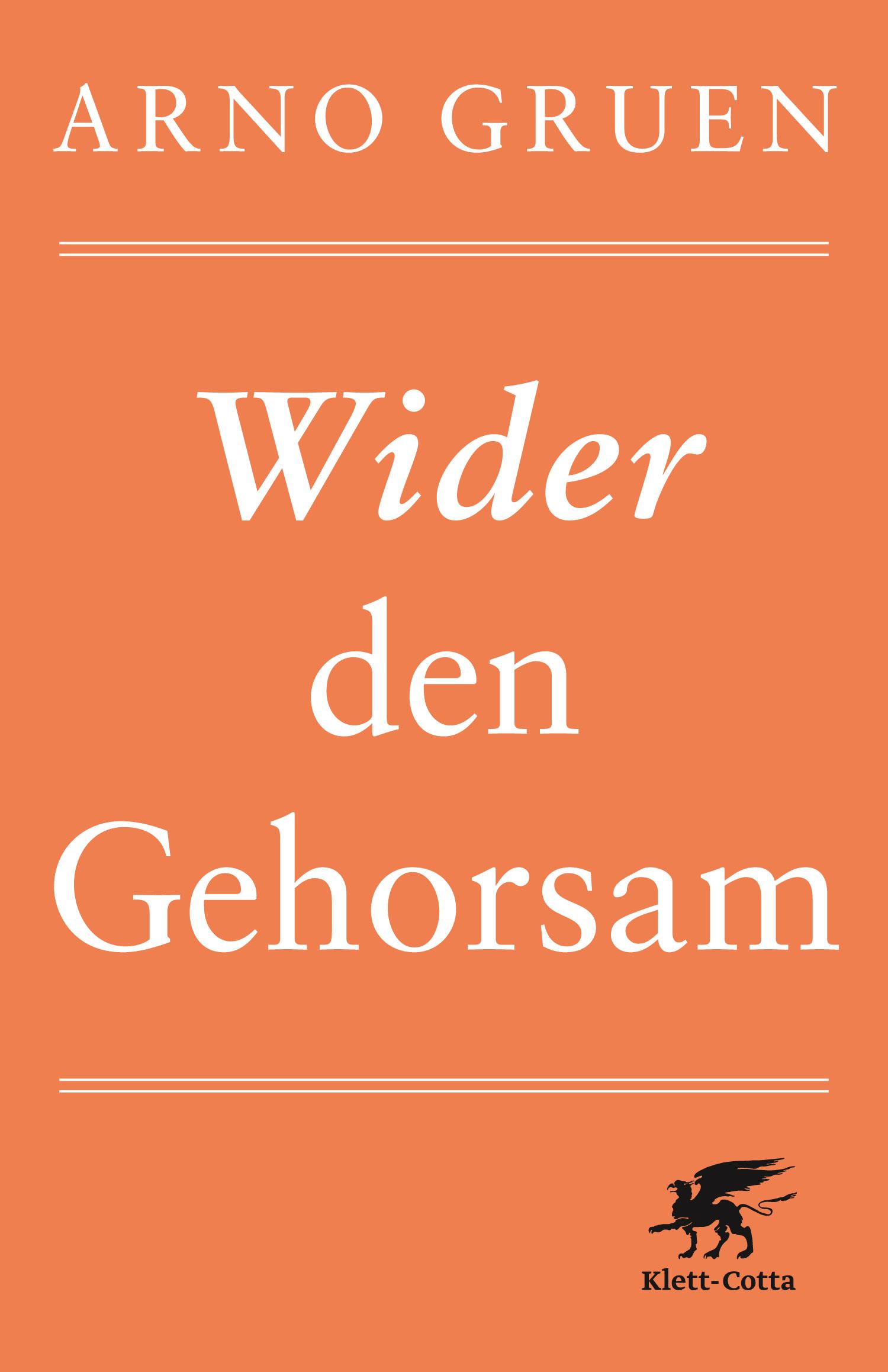 Vorderes Coverbild Wider den Gehorsam