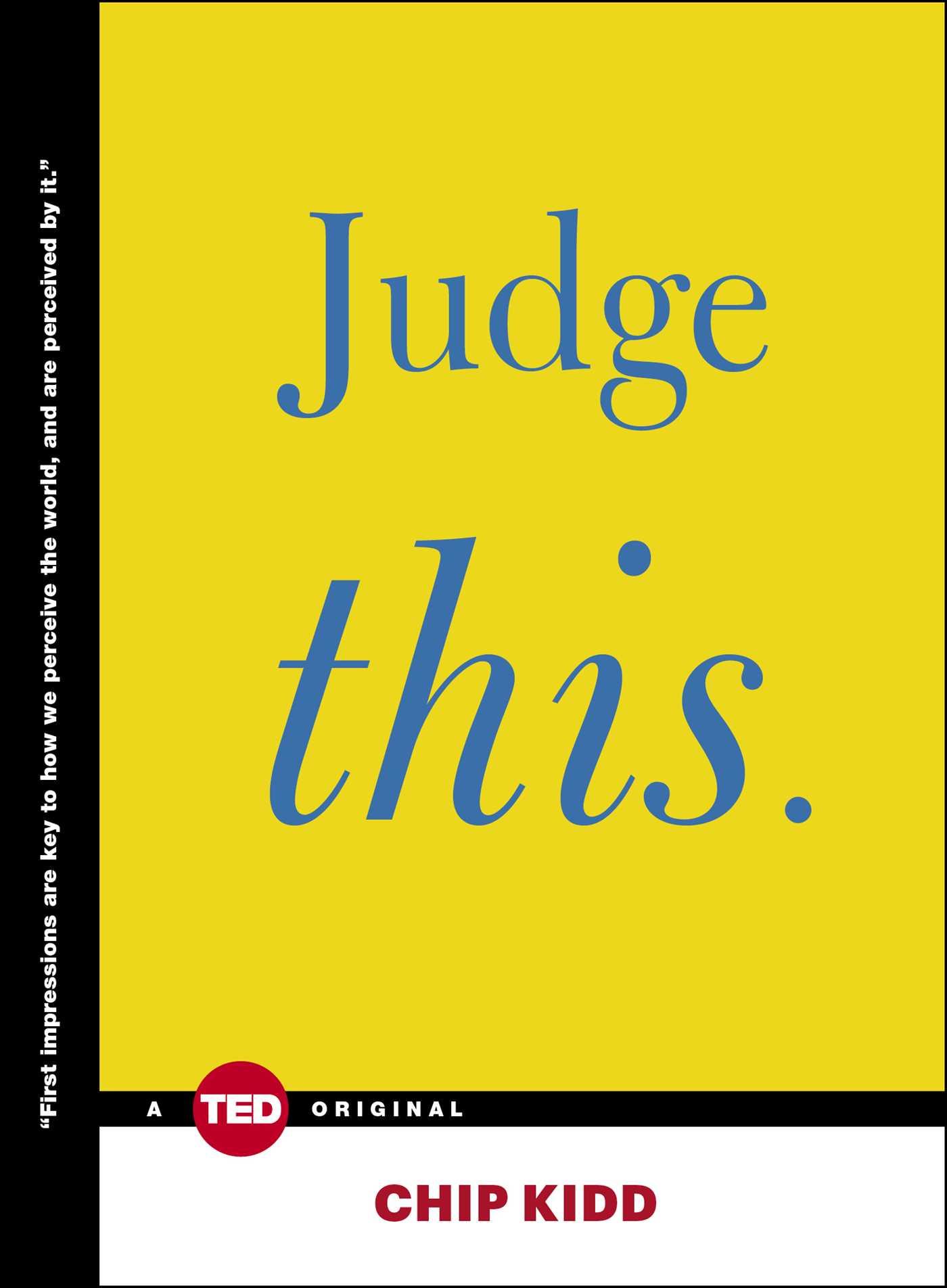 Vorderes Coverbild Judge This