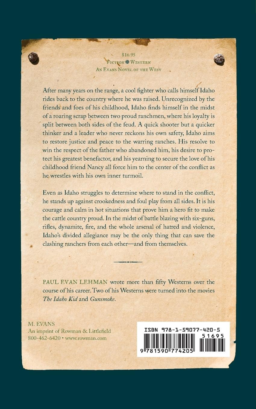 Rückseitencover Idaho