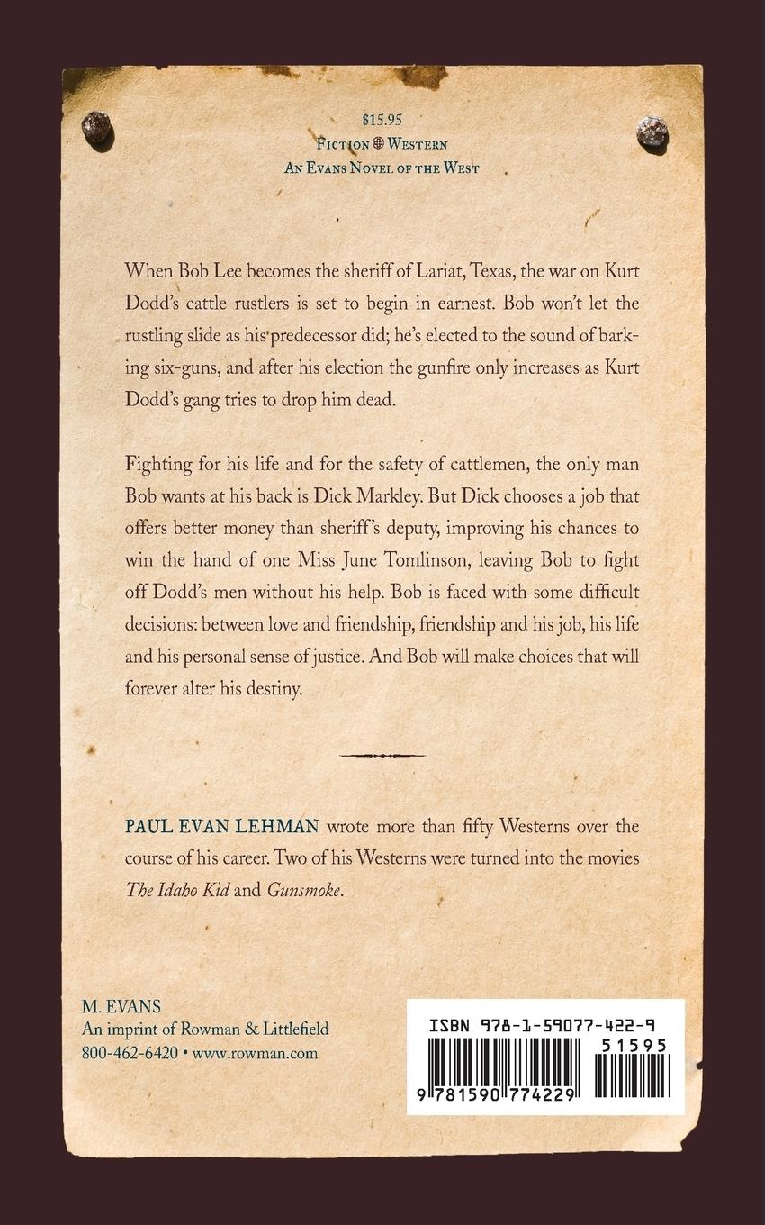 Rückseitencover Texas Men