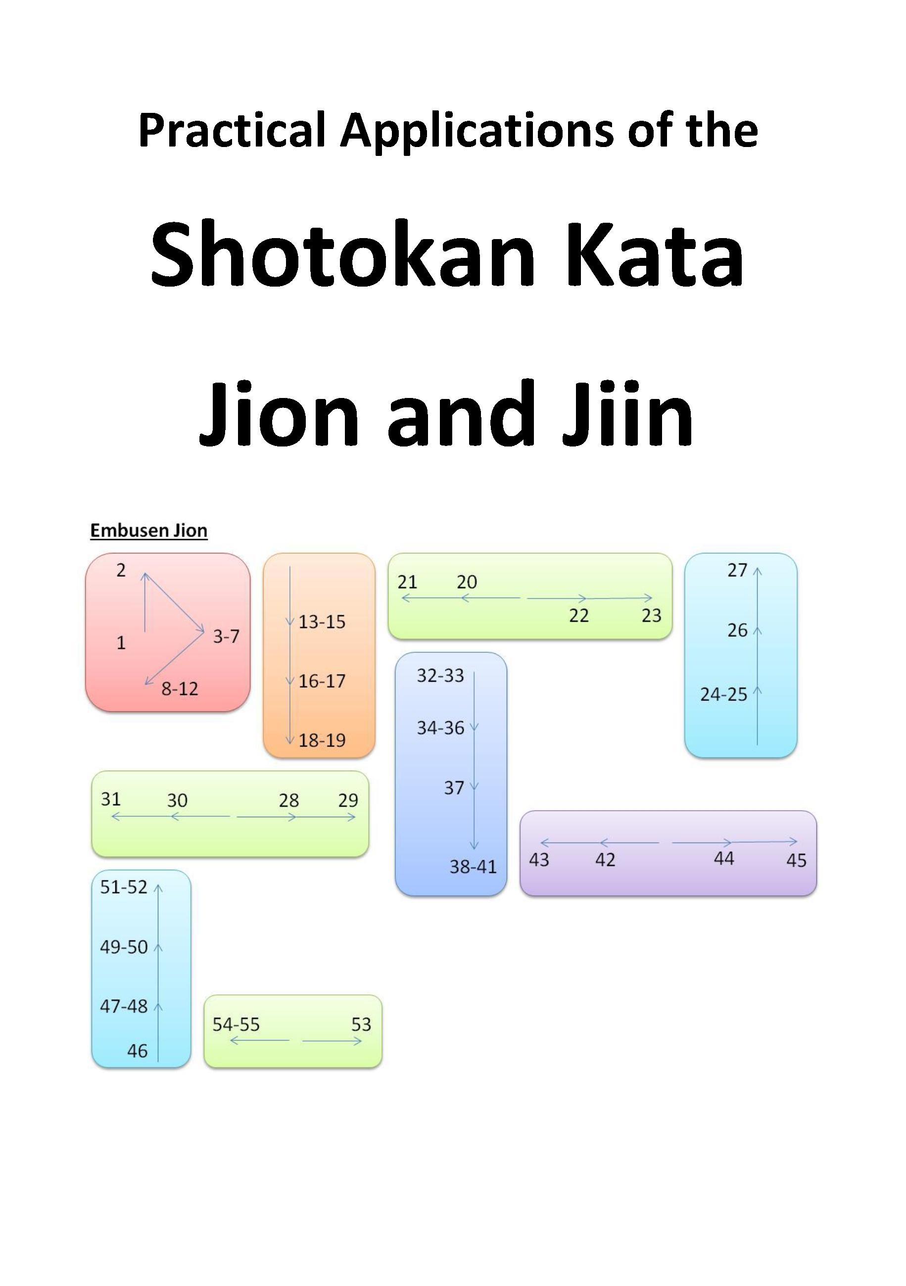 Vorderes Coverbild Practical Applications of the Shotokan Kata Jion and Jiin