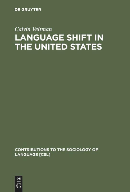 Vorderes Coverbild Language Shift in the United States