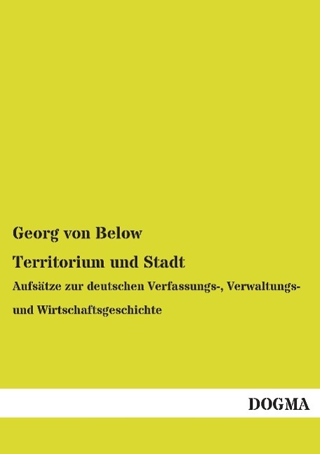 Vorderes Coverbild Territorium und Stadt