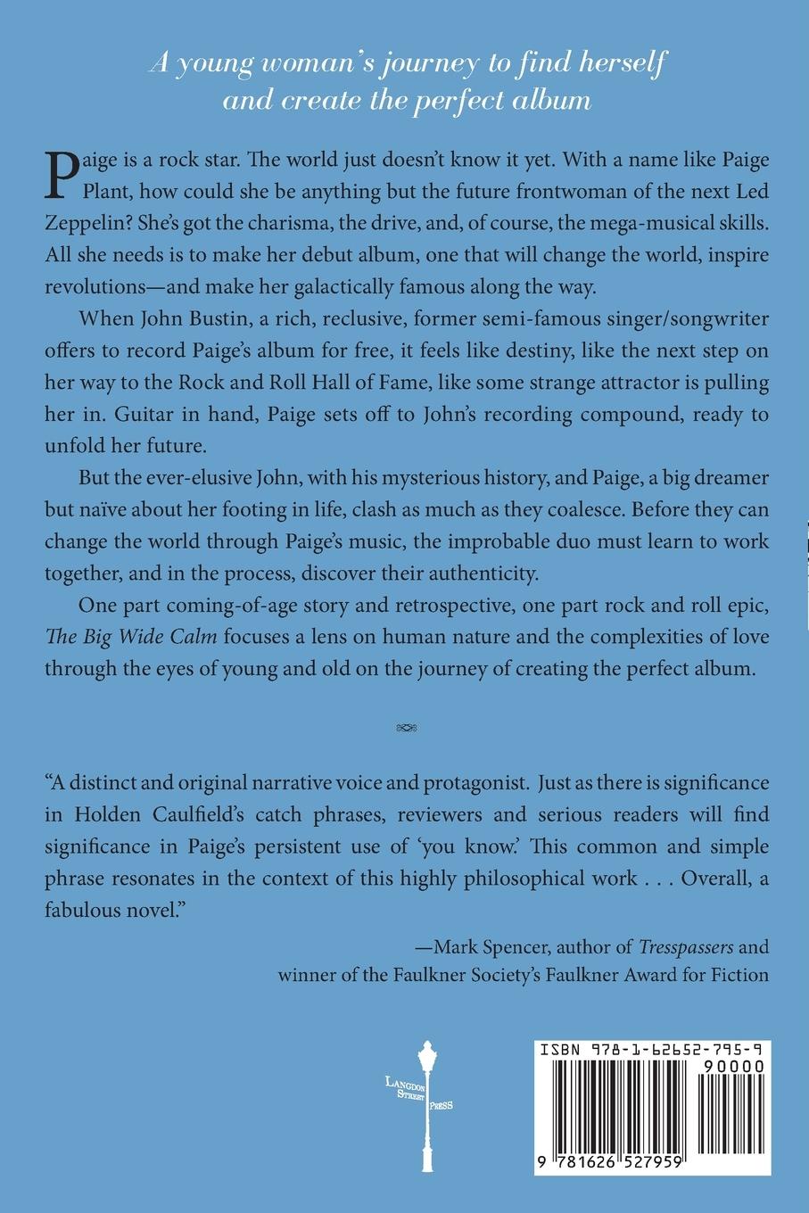 Rückseitencover The Big Wide Calm