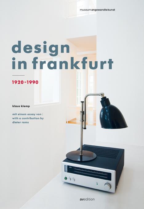 Vorderes Coverbild Design in Frankfurt 1920-1990