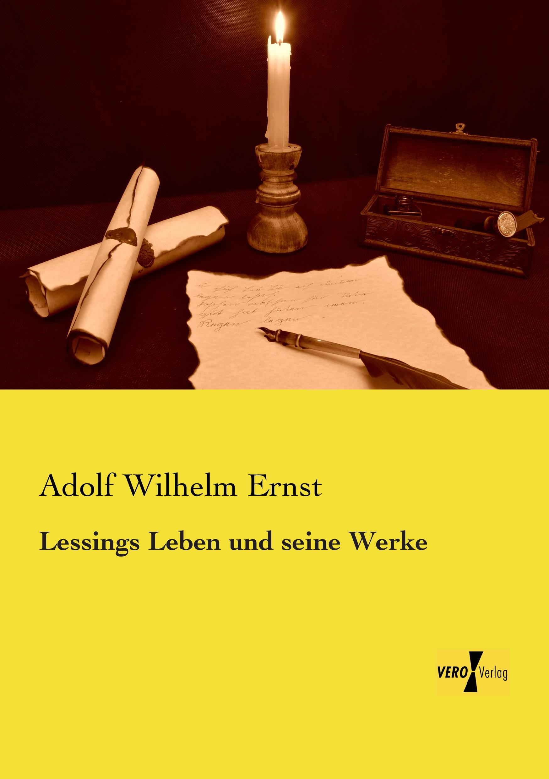 Vorderes Coverbild Lessings Leben und seine Werke