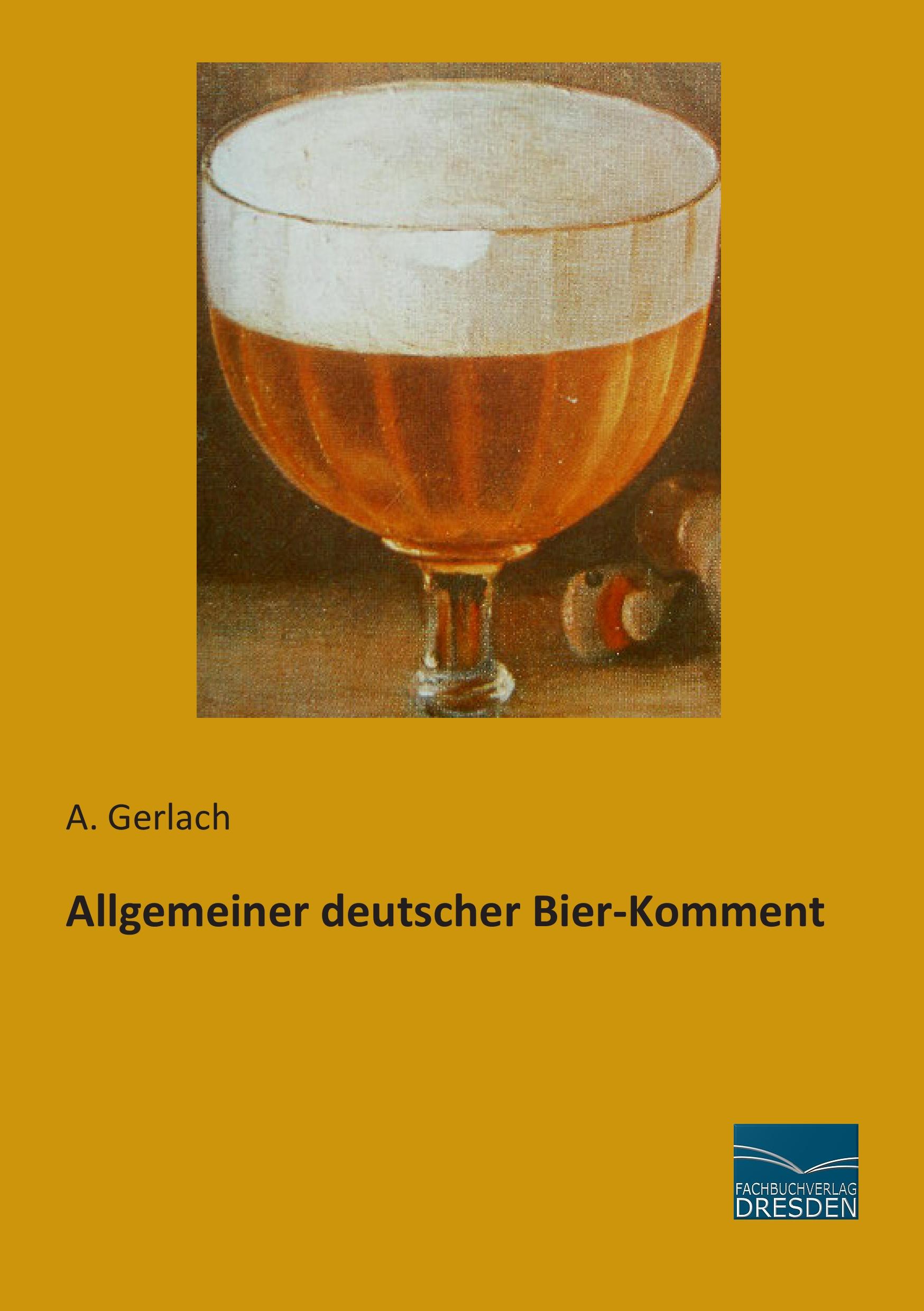 Vorderes Coverbild Allgemeiner deutscher Bier-Komment