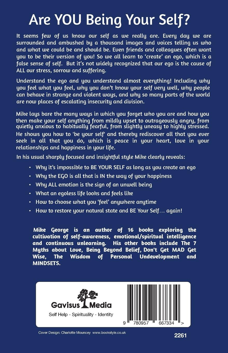 Rückseitencover Being Your Self