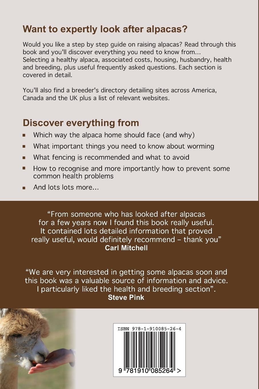 Rückseitencover Alpaca Keeping