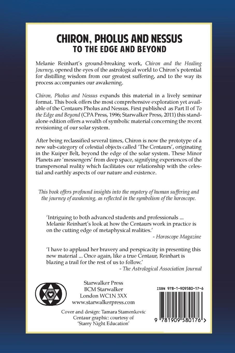 Rückseitencover Chiron, Pholus and Nessus