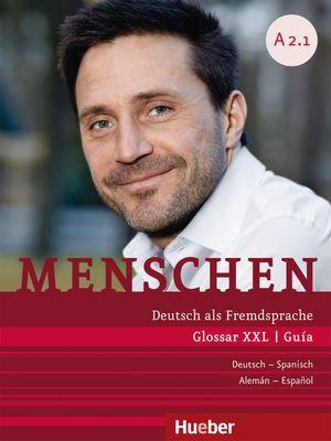 Vorderes Coverbild Menschen A2/1. Glossar XXL Deutsch-Spanisch - Guía Alemán-Español