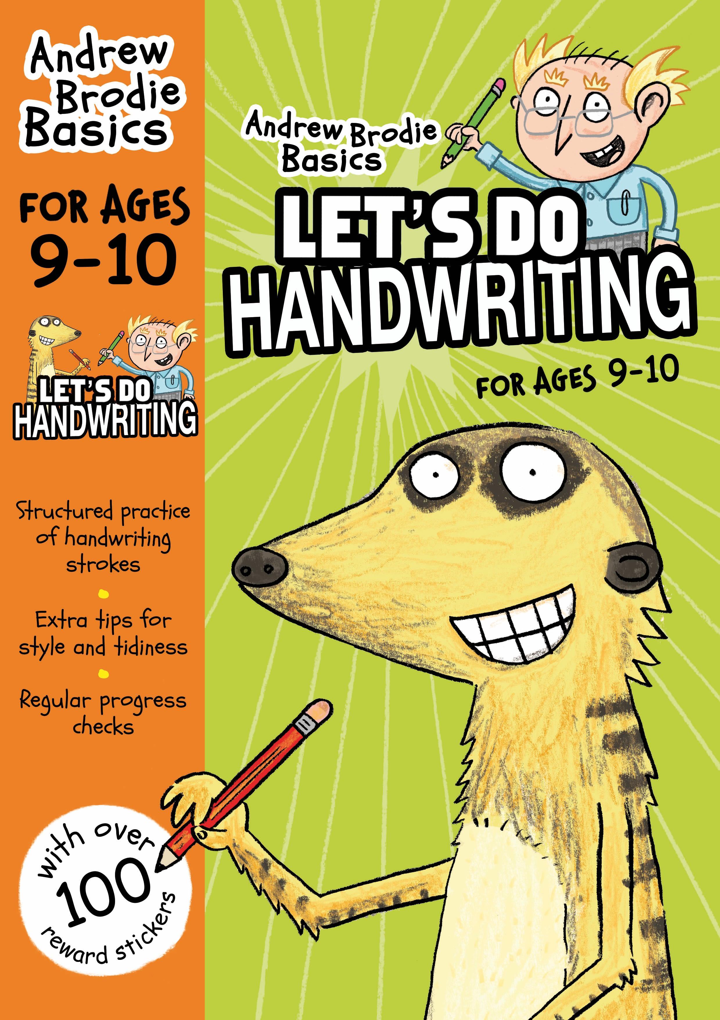 Vorderes Coverbild Let's do Handwriting 9-10