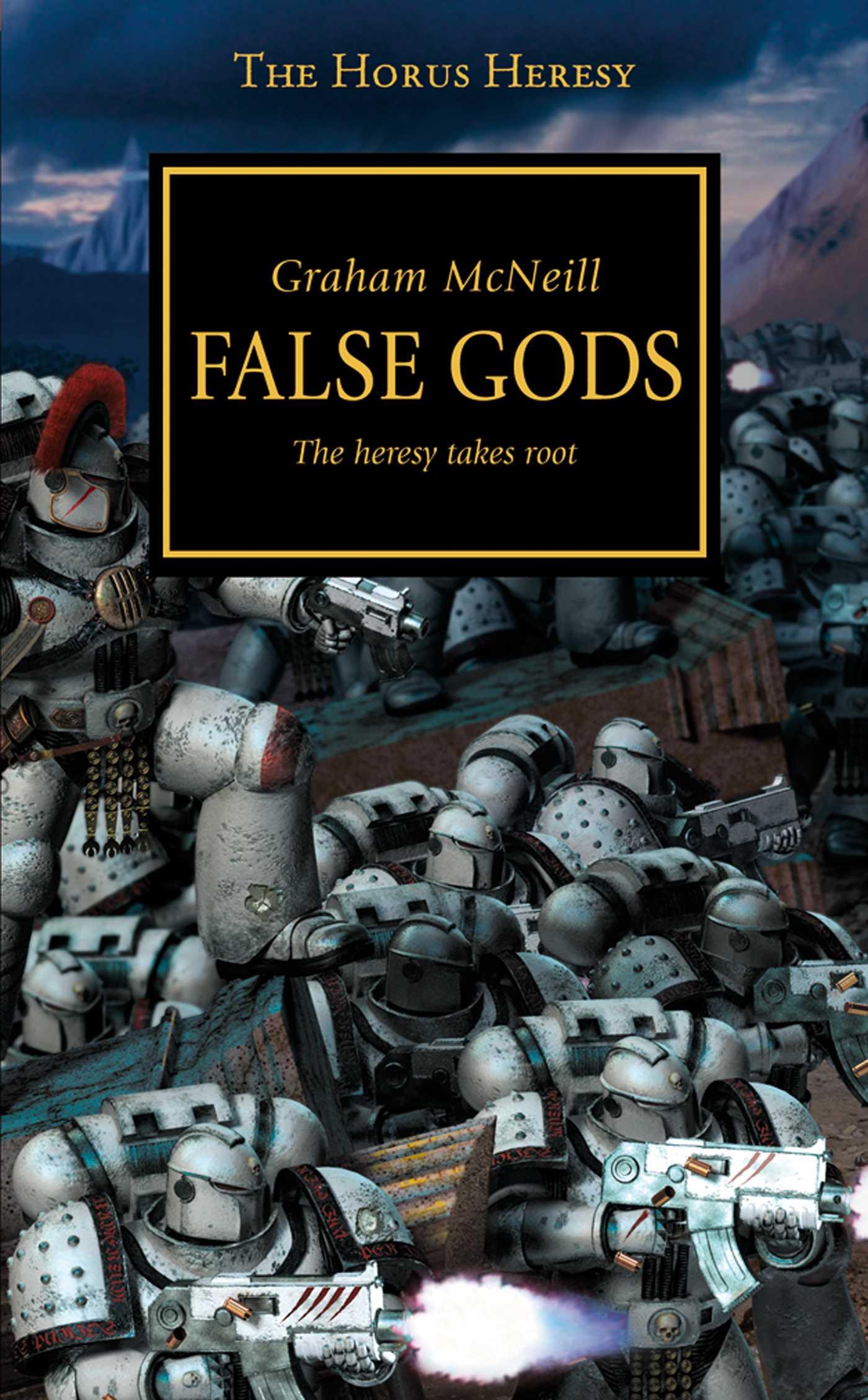 Vorderes Coverbild Horus Heresy - False Gods