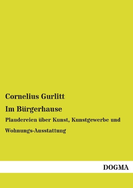 Vorderes Coverbild Im Bürgerhause