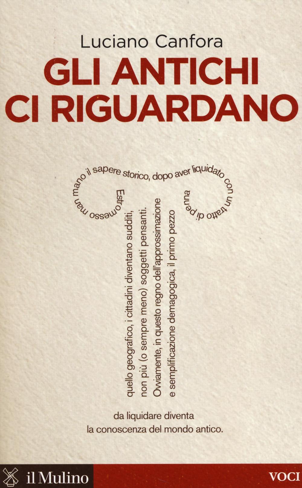 Vorderes Coverbild Gli antichi ci riguardano