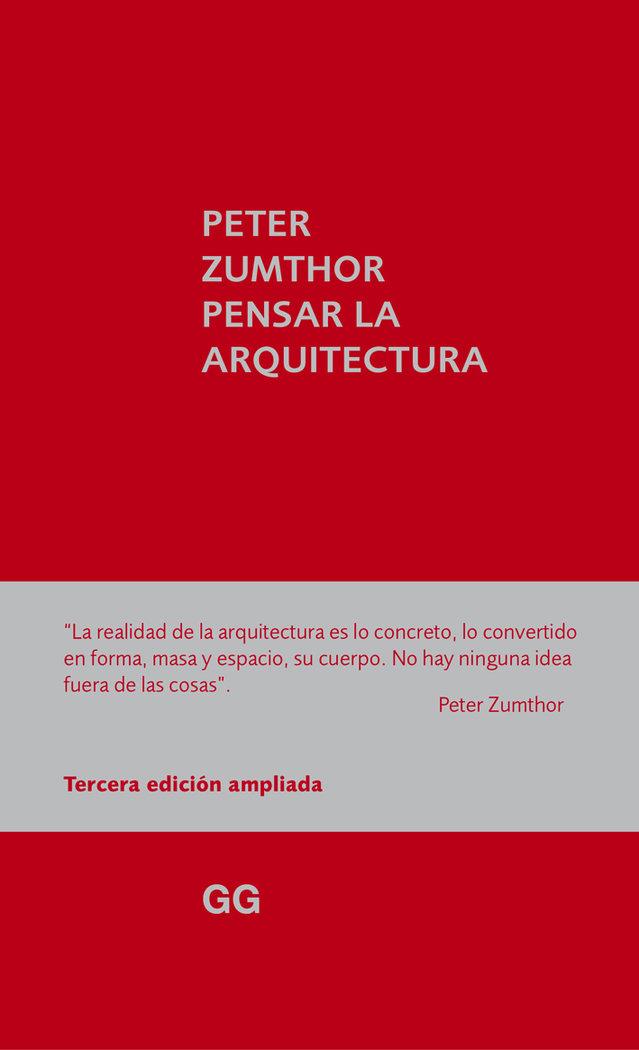 Vorderes Coverbild Pensar la arquitectura