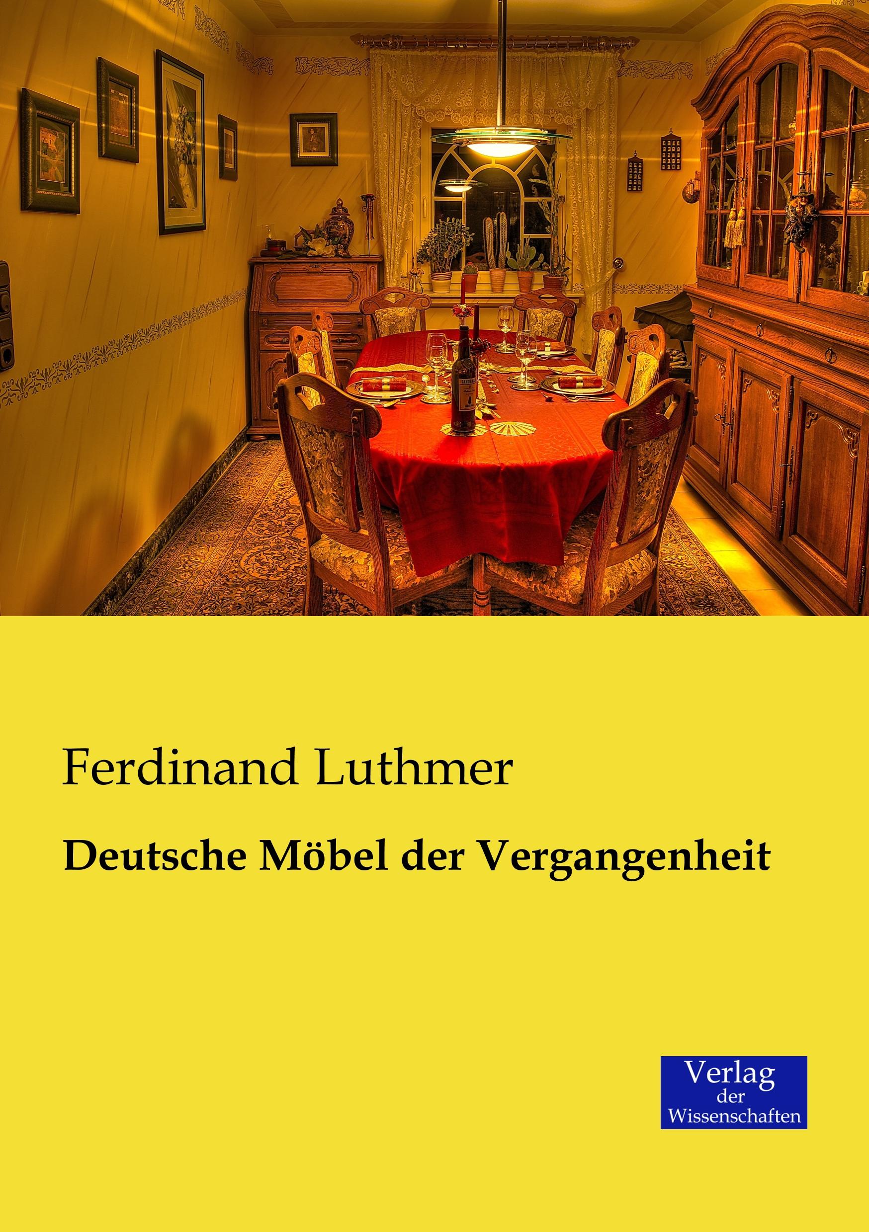 Vorderes Coverbild Deutsche Möbel der Vergangenheit