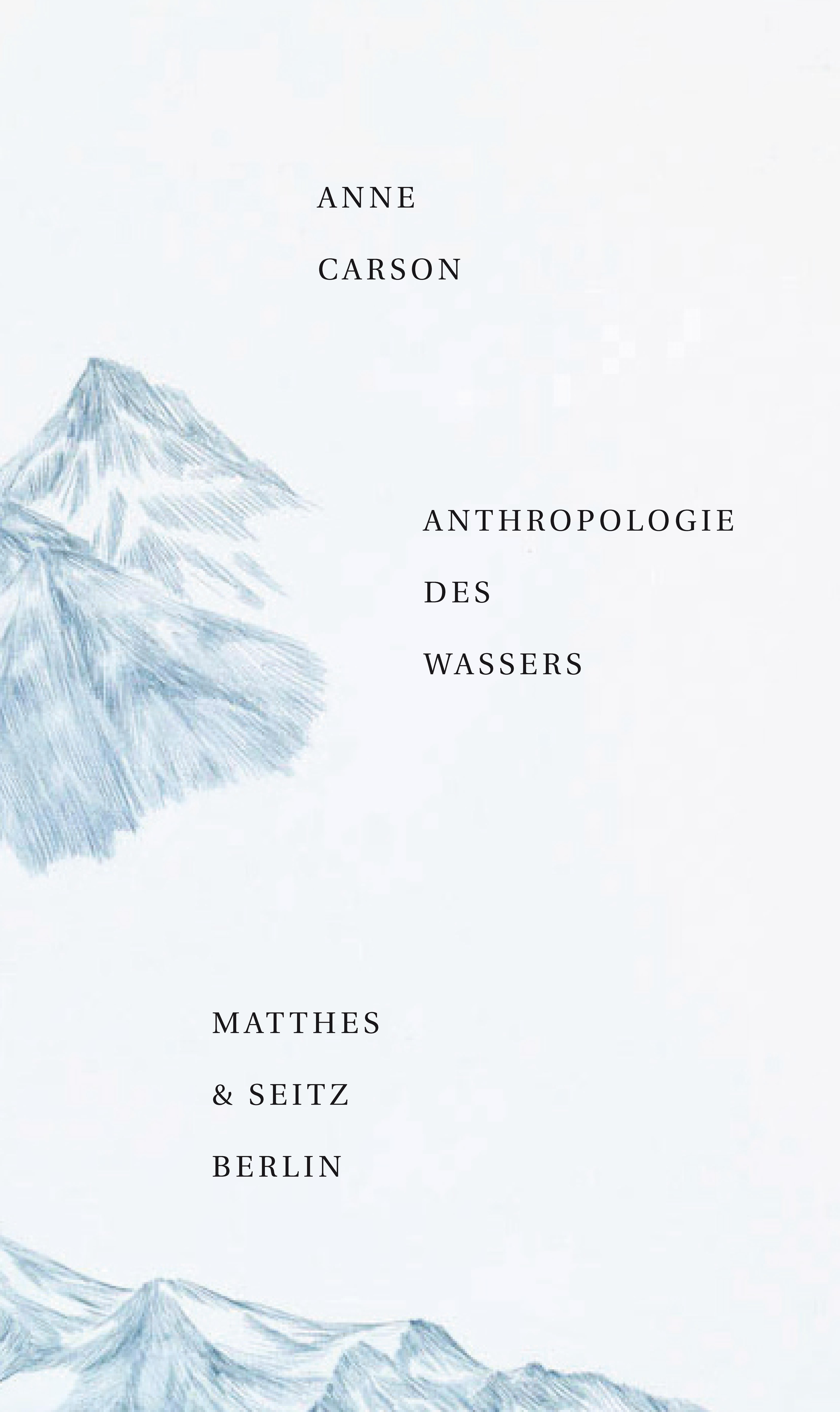 Vorderes Coverbild Anthropologie des Wassers