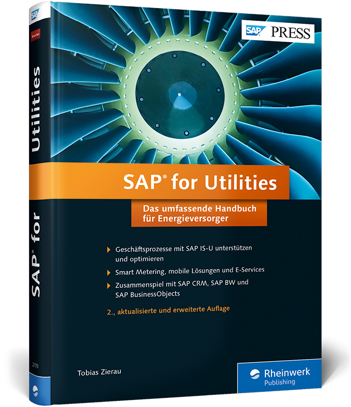 Vorderes Coverbild SAP for Utilities