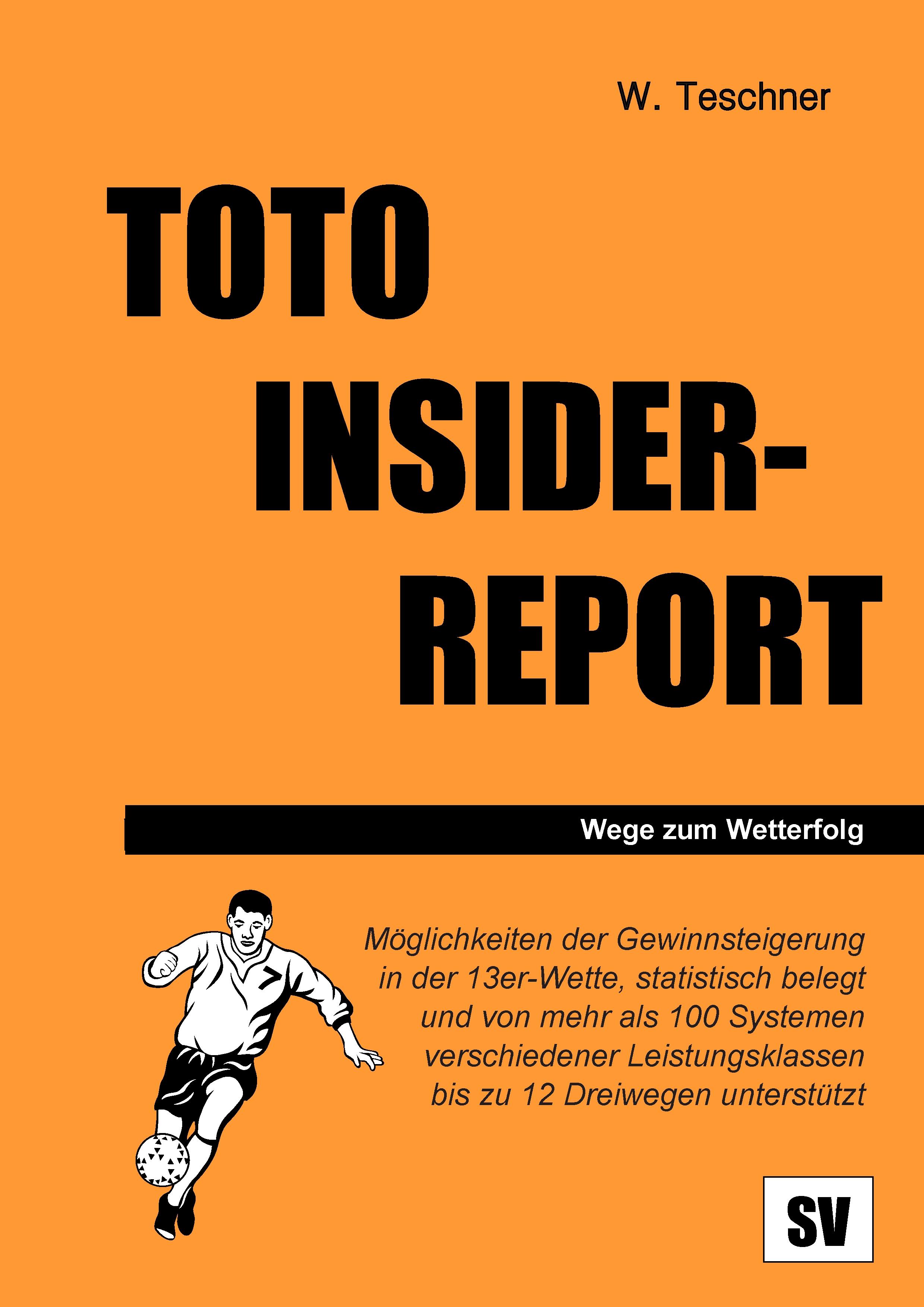 Vorderes Coverbild Toto Insider-Report