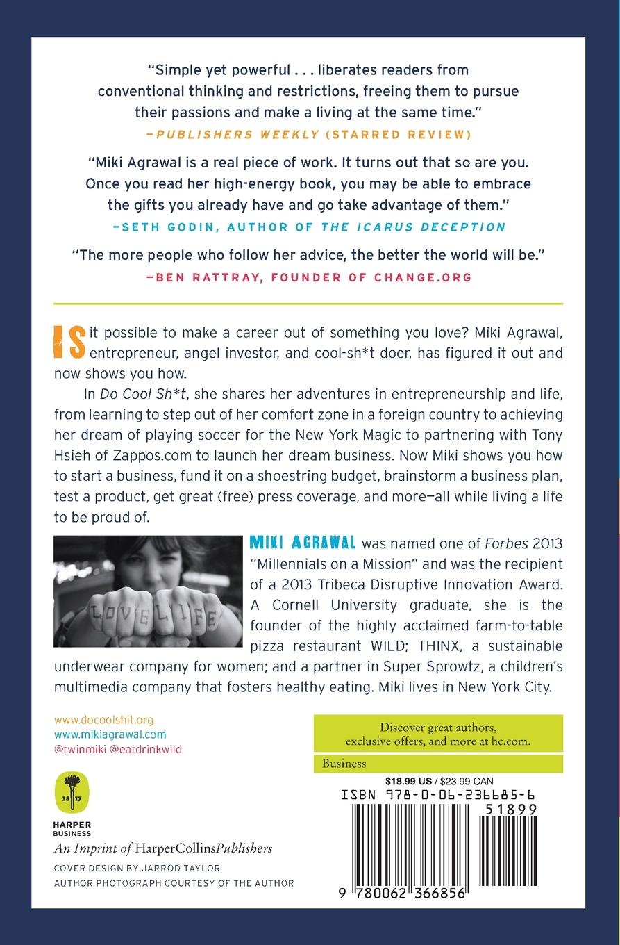 Rückseitencover Do Cool Sh*t