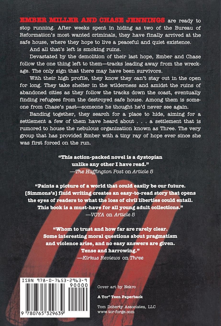 Rückseitencover Three