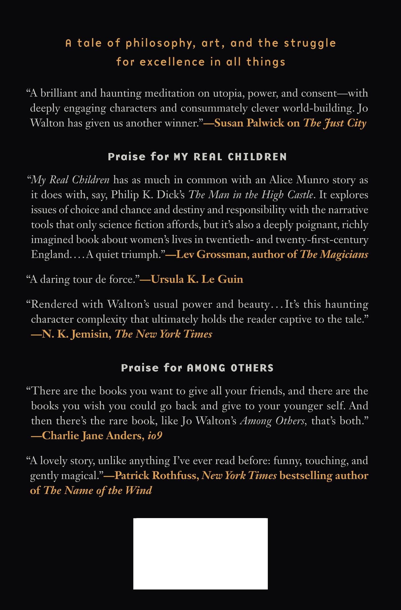 Rückseitencover The Just City