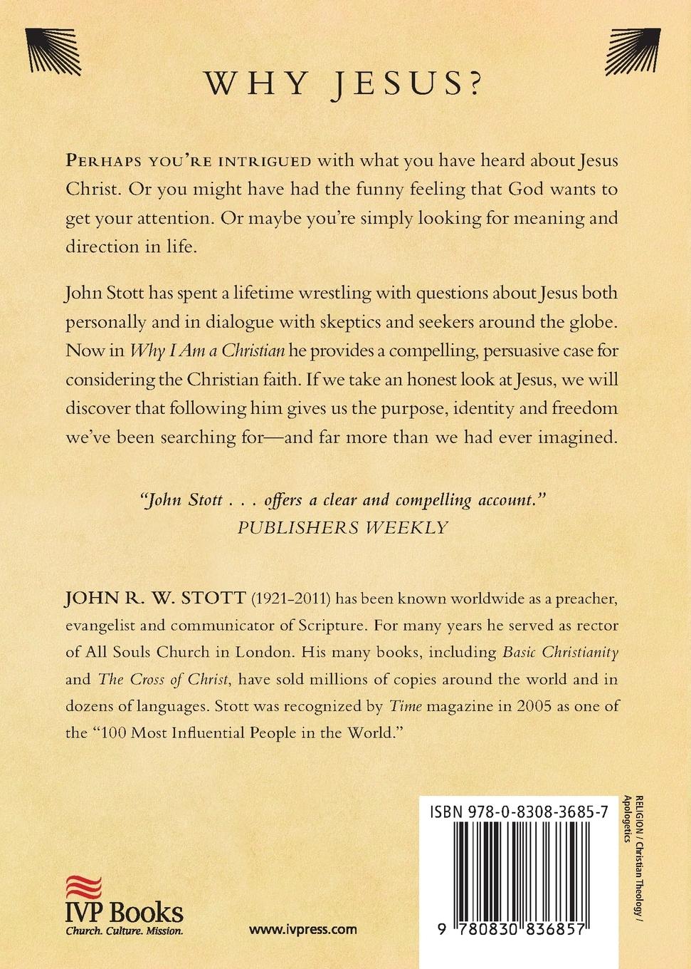 Rückseitencover Why I Am a Christian