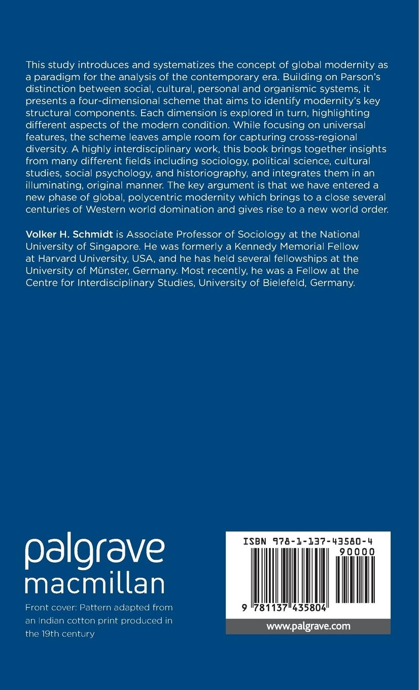 Rückseitencover Global Modernity